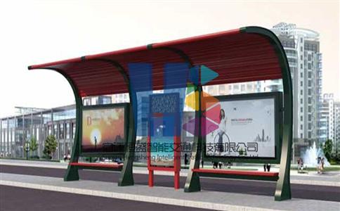 宿遷輝盛供應甘肅隴南公交候車亭已完工